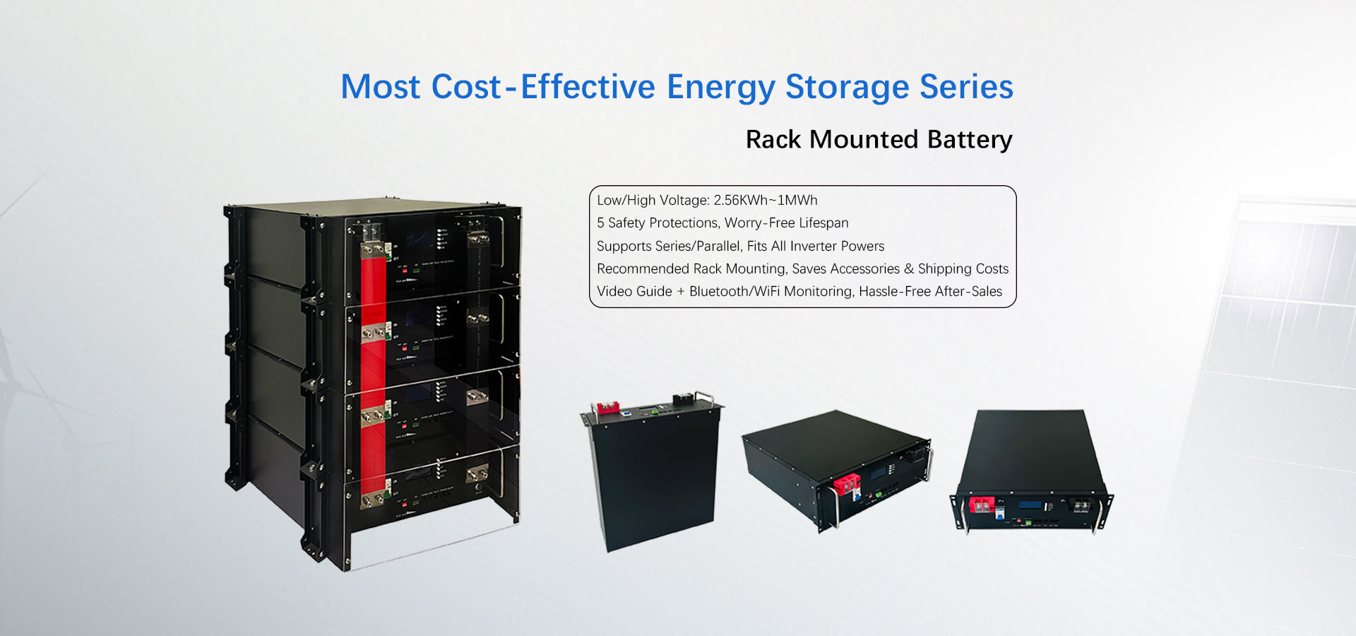 qualité Batterie solaire de 48 V usine