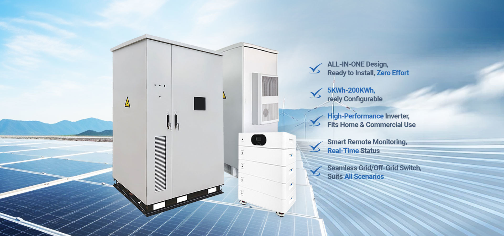 calidad Batería solar de 48 V fábrica