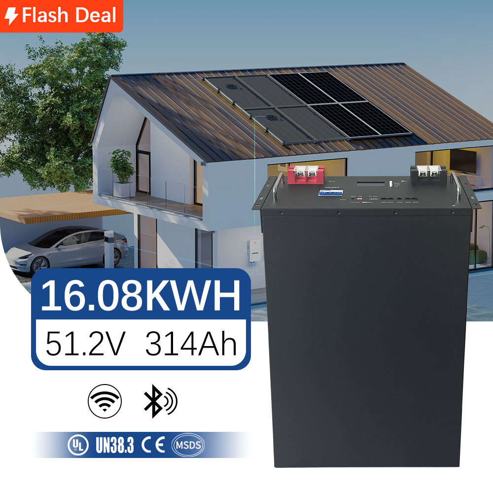 51.2V 200Ah 314Ah Lithium Battery 48V Controller Solar Power Module ...
